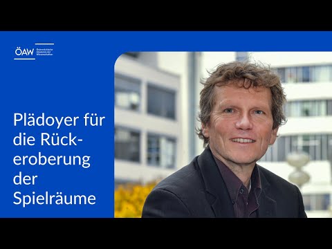 Hartmut Rosa: Plädoyer für die Rückeroberung der Spielräume (Karl Poppper-Lecture)