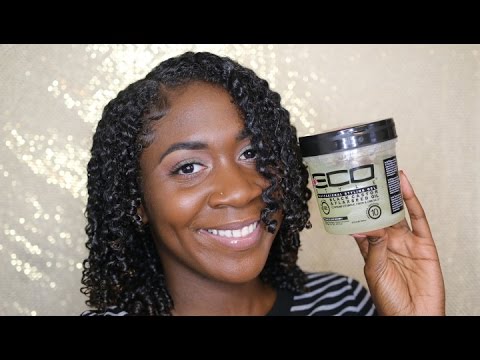 Eco Style Black Castor and Flaxseed Oil Gel Review - Nia Imani