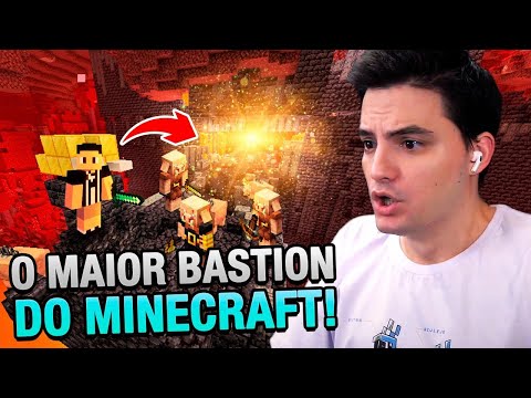 ENCONTREI O MAIOR BASTION DO MINECRAFT #1-61 [+10]