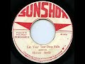 7''Horace andy-Let Your Teardrops Fall & Version 1974