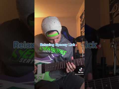 Relaxing Spacey Lick🎸 #shorts