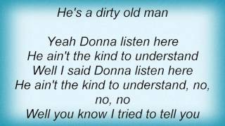 Lulu - Dirty Old Man Lyrics