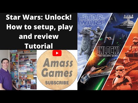 How to setup play and review Star Wars: Unlock! by AmassGames