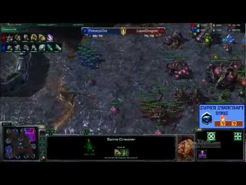 ZvT LiquidDragom(red) vs PrimarycOre(blue)