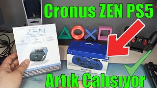 CRONUS ZEN PS5'te ARTIK ÇALIŞIYOR | CRONUS ZEN PS5 KURULUM ve Hori Wired Kullanımı | BizimPS