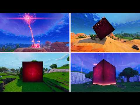 Evolution of Red Cube in Fortnite Storyline