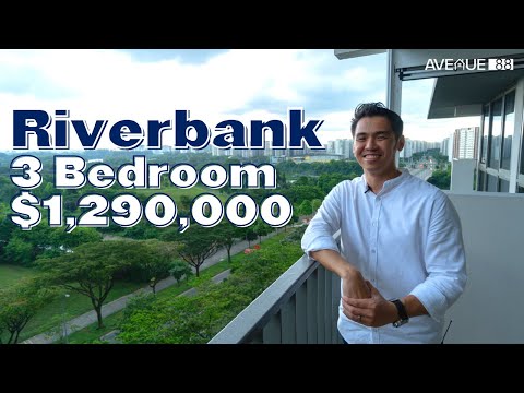 Riverbank @ Fernvale, 3 Br, High Floor with Unblocked View and Maximum Privacy