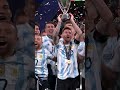 Argentina lift the trophy ?