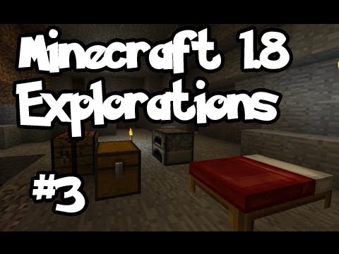 Minecraft: 1.8 Explorations Ep.3 w/Utorak
