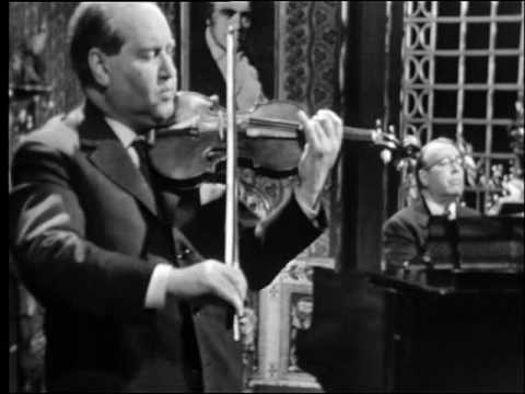 DAVID OISTRAKH & LEV OBORIN: Beethoven Sonata No. 5. 2nd Mov.