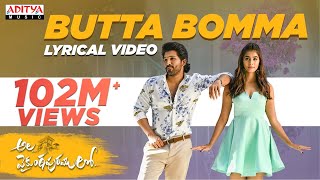 #AlaVaikunthapurramuloo - ButtaBomma Lyrical  Allu