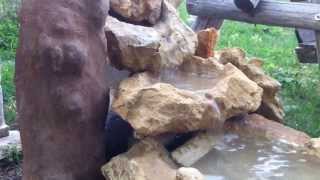 preview picture of video 'Stone fountain / Fantana din piatra'