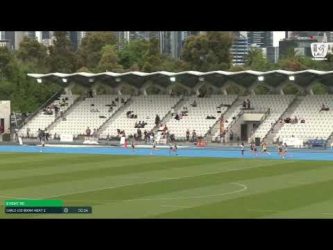 Girls U12 800m Heat 3: 2022-23 State Combined Events Championships - Sunday