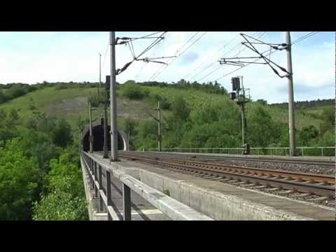 ICs und ICEs auf der SFS Hannover - Würzburg