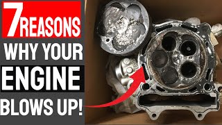 Why dirt bike engines blow up and how to prevent it!