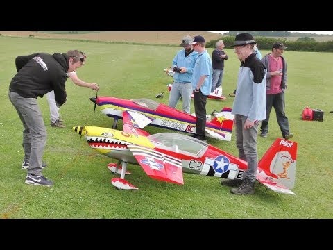 FSM UK RC DUO FLIGHT - DEANO & STEVE - PILOT EXTRA 330 & AJ LAZER - 2018