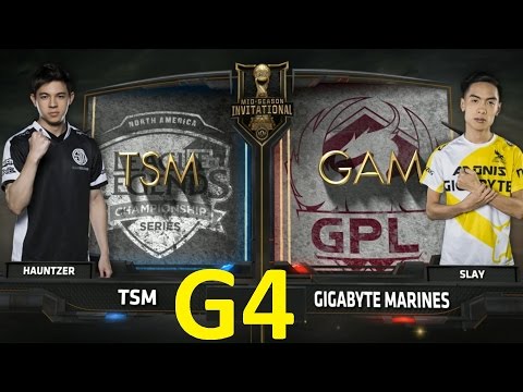 TSM vs GAM Game 4 Highlights 2017 MSI 2017 Play In