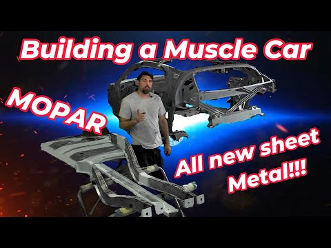 70 Dodge Challenger R/T Build Complete rear section restoration series video 4