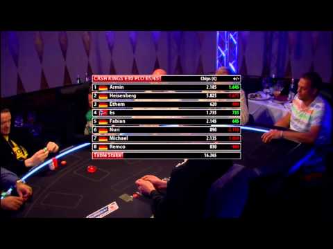 CASH KINGS E30 2/2 - DE - PLO 5/5 - Live cash game poker show