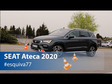 SEAT Ateca 2020 – Maniobra de esquiva y eslalon | km77.com