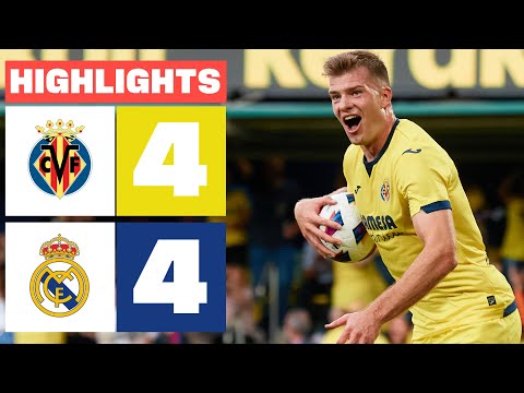 Resumen de Villarreal vs Real Madrid Jornada 37