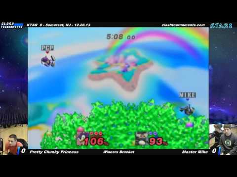 KTAR 8 - Master Mike vs Pretty Chunky Princess - Project M Turbo