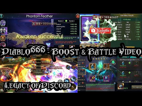 Diablo666 - Boost & Battle Video - Legacy of Discord 2020