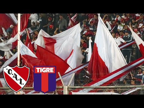 "Independiente 1 - Tigre 0 | compilado de la hinchada" Barra: La Barra del Rojo • Club: Independiente