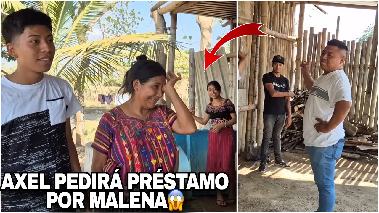 Romario llegó a hablar seriamente con los papás de Malena Axel quiere pagar los 50mil😱￼