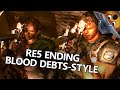 Resident Evil 5 Ending Blood Debts Style