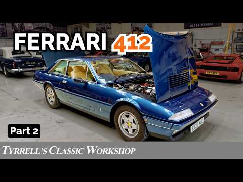 Ferrari 412 Final Fixes: Suspension & Engine Repairs Completed | Tyrrell's Classic Workshop