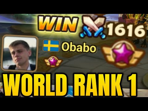 Obabo's World Rank 1 Road in Special League - Summoners War