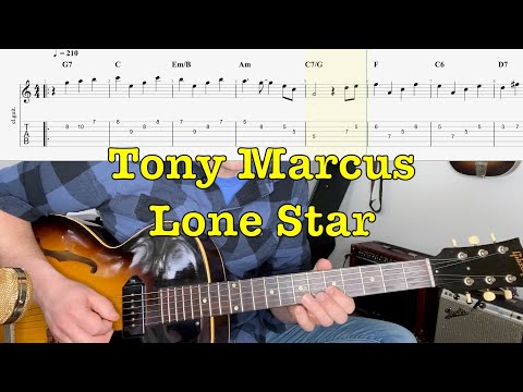 Tony Marcus - Lone Star (Guitar Tabs & Chords )