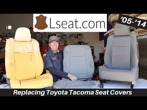 Replacing ‘05-‘14 Toyota Tacoma Factory Seat Covers