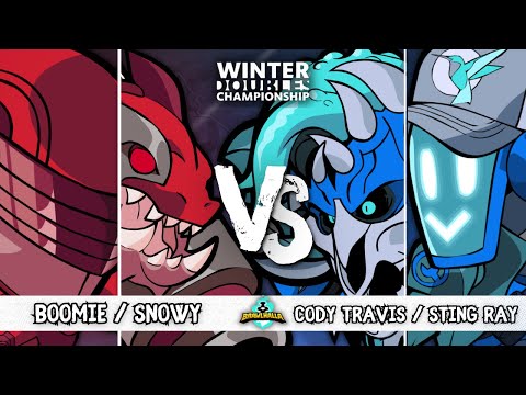 Boomie / Snowy VS Cody Travis / Sting Ray | Top 32 | Brawlhalla Winter Doubles Championship - NA