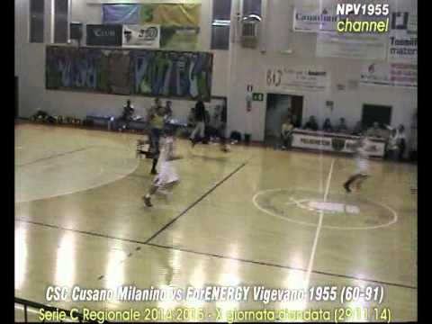 CSC Cusano Milanino vs ForENERGY VIGEVANO 1955 (60-91)