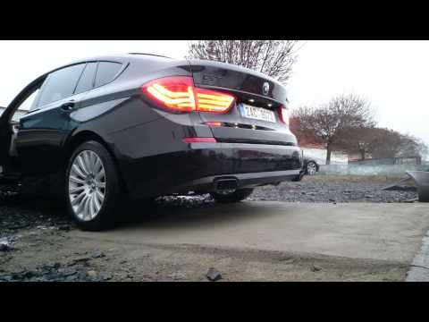 BMW 550i GT F07 Custom exhaust