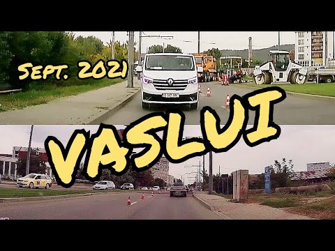 Orasul VASLUI reparatii Sens Giratoriu str Decebal - str Ceramica DN 2F