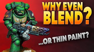 Forget everything you learned about miniature painting...