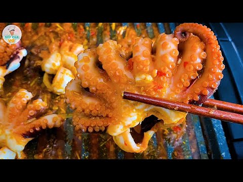 Bạch tuộc nướng sa tế