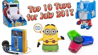 Top 10 Toys in July 2017