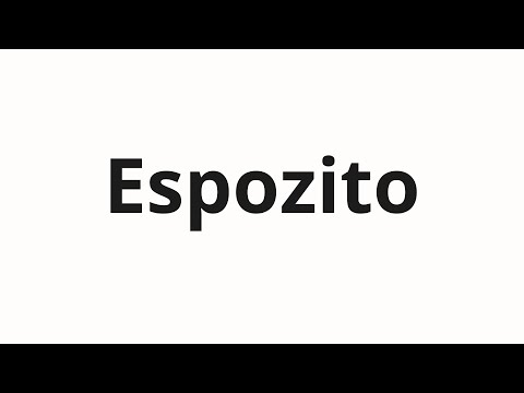 How to pronounce Espozito | Эспозито (Esposito in Russian)