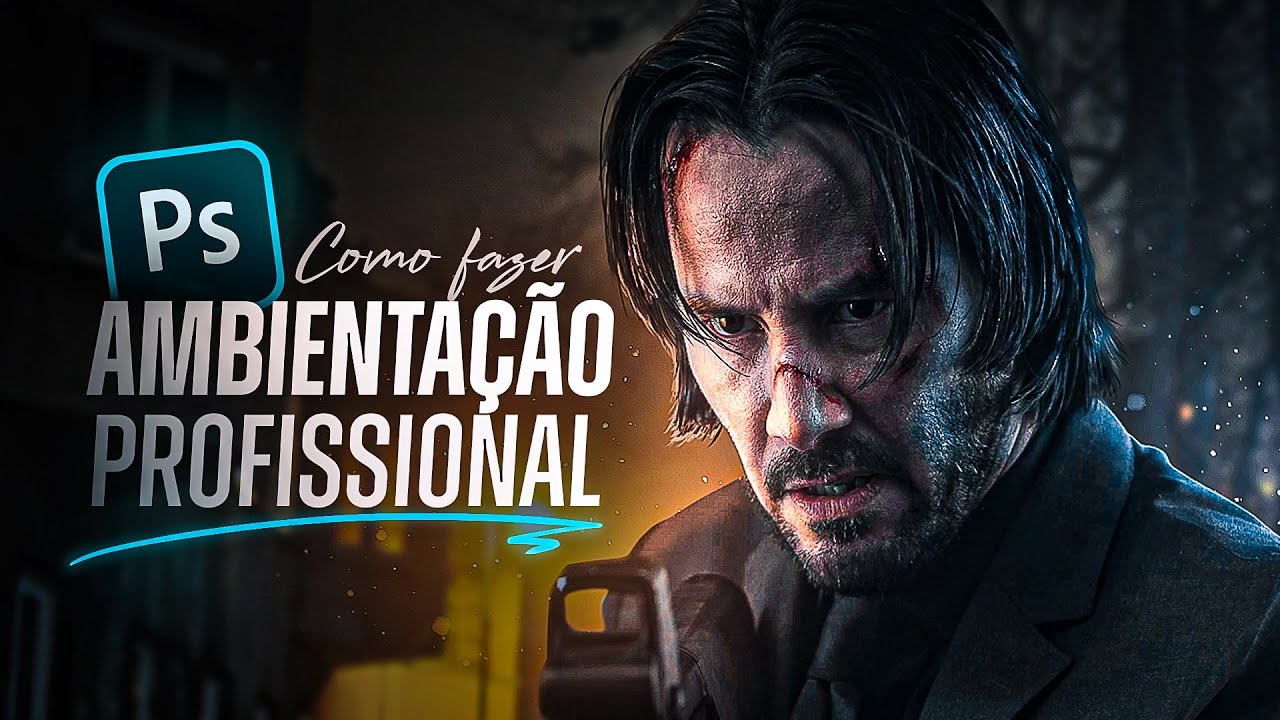 Como fazer AMBIENTAÇÃO PROFISSIONAL de imagens no Photoshop | AULA COMPLETA