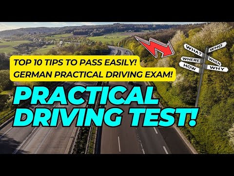 Top 10 Tips to Pass German Practical Driving Exam!