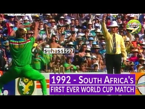 South Africa's first ever World cup match - SA vs Australia 1992 World cup |*Extended highlights*