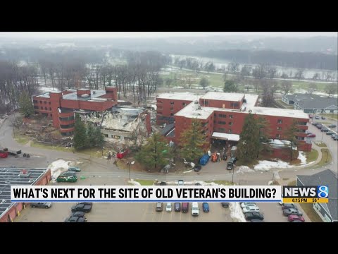 Crews demolish old Michigan Veterans Home in Grand Rapids