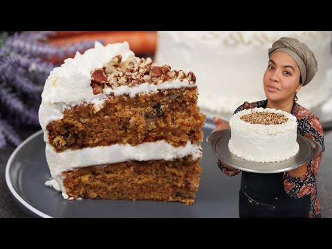 Soft and juicy CARROT CAKE 🥕