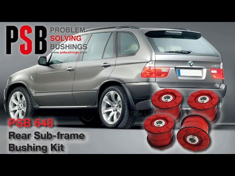 BMW X5 E53 - Rear Sub-frame Bushing Installation - PSB 648