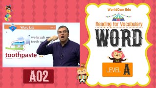 Reading for Vocabulary WORD | Level A | Lesson 02 |  Brian Stuart I ( Learn English )