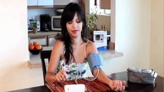 UA-1030T Blood Pressure Monitor Usage -- Full Video